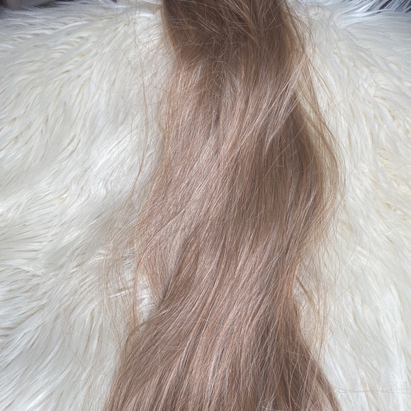 Invisible Wire Hair Extensions with Transparent Headband Adjustable - Picture 13 of 14